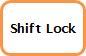 Shift Lock toets